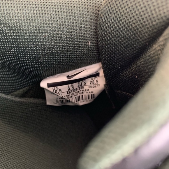 Nike Lunar Air Force 1 Sequoia Black Duckboot Low - Picture 8 of 8